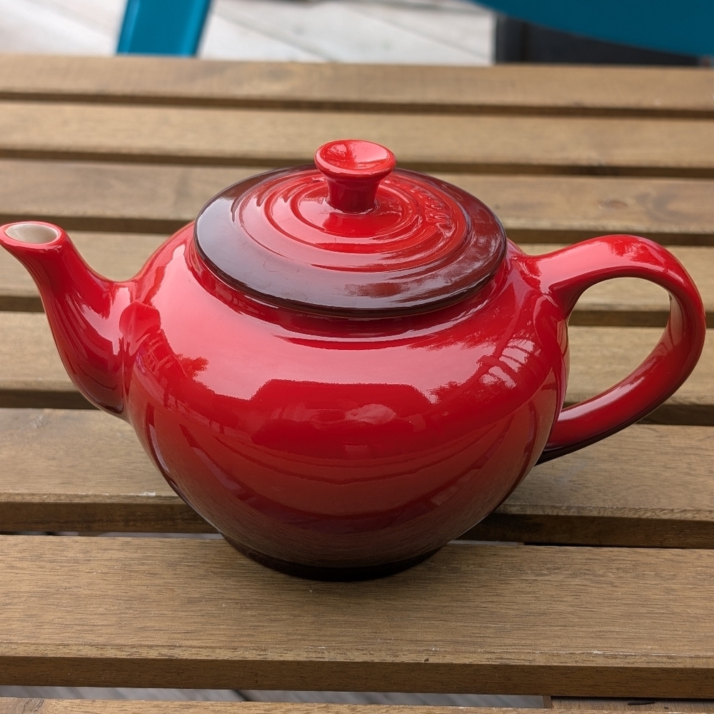 Le Creuset Red Teapot